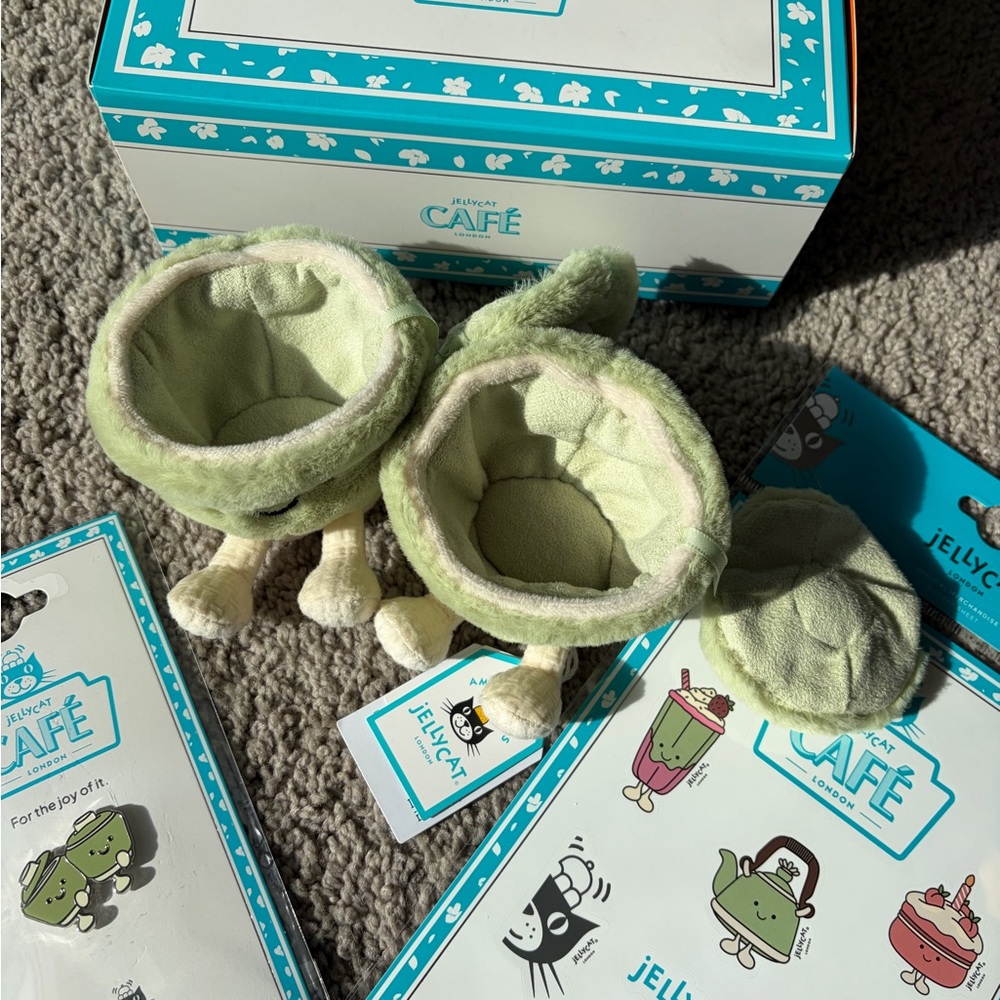 NWT SHANGHAI Exclusive Ool & Ong Teacups Jellycat 🍵 - Picture 7 of 10